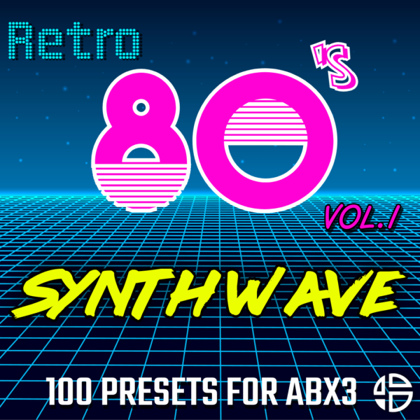 Retro 80s Synth wave presets Abx3 Vol1