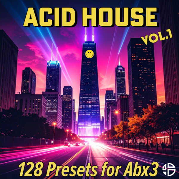 Acid House Vol. 1 – 128 Presets for ABX3