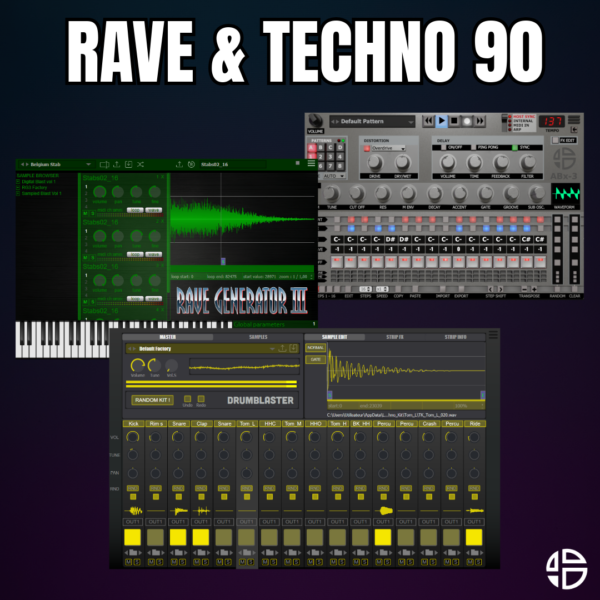Audioblast Ultimate Rave & Techno 90/2000 Production Bundle